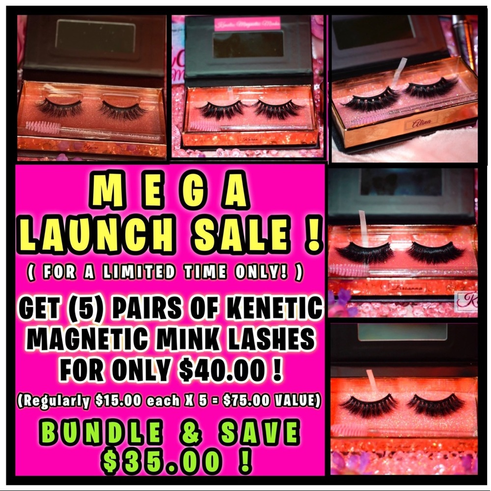 M E G A LAUNCH SALE! (Kenetic Magnetic Minks)